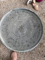 Oosterse tin salontafel / dienblad - 65.5cm, Ophalen of Verzenden