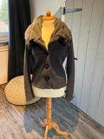 Boris Industries fleece jasje vest grijs maat s/m, Ophalen, Boris Industries, Zo goed als nieuw, Maat 36 (S)