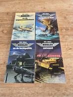 4 Biggles boeken van uitgeverij de Keyser, Boeken, Ophalen, Gelezen, W.E. Johns
