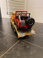 Bruder Autoambulance met Jeep, Ophalen of Verzenden, Gebruikt