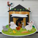 Geboortebord Dieren - te personaliseren met naam, Ophalen of Verzenden, Nieuw, Geboortebord