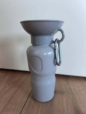Drinkfles hond Springer grijs beschikbaar voor biedingen