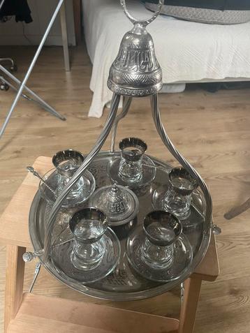 Turks theeservies als nieuw! beschikbaar voor biedingen