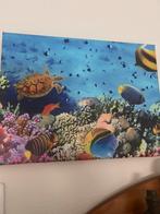 Schilderij onderwaterwereld, Ophalen of Verzenden, Nieuw, Schilderij, Minder dan 50 cm