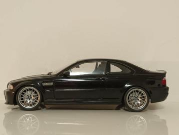 1:18 BMW E46 M3 CSL Kyosho zwart beschikbaar voor biedingen
