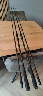 2x fox warrior elite 12ft 3lbs karperhengels., Watersport en Boten, Hengelsport | Karpervissen, Ophalen of Verzenden, Zo goed als nieuw