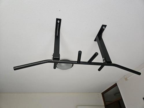Plafond Pull-Up Bar - Zo Goed Als Nieuw!, Sport en Fitness, Fitnessapparatuur, Zo goed als nieuw, Krachtstation, Armen, Borst