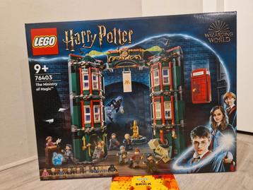 Lego 76403 Ministry of Magic Harry Potter NIEUW  beschikbaar voor biedingen