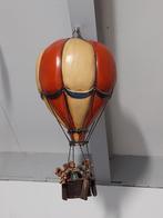 Prachtige Vintage luchtballon met mand, Ophalen of Verzenden