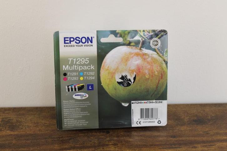 Epson Multipack T1295, Computers en Software, Printerbenodigdheden, Zo goed als nieuw, Cartridge, Ophalen of Verzenden