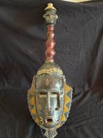 Masker - Gouro-ceremonieel masker - Ivoorkust, Antiek en Kunst, Kunst | Niet-Westerse kunst, Ophalen of Verzenden