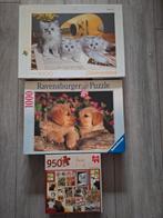 Mooie puzzels, Hobby en Vrije tijd, Ophalen of Verzenden, 500 t/m 1500 stukjes, Zo goed als nieuw, Legpuzzel