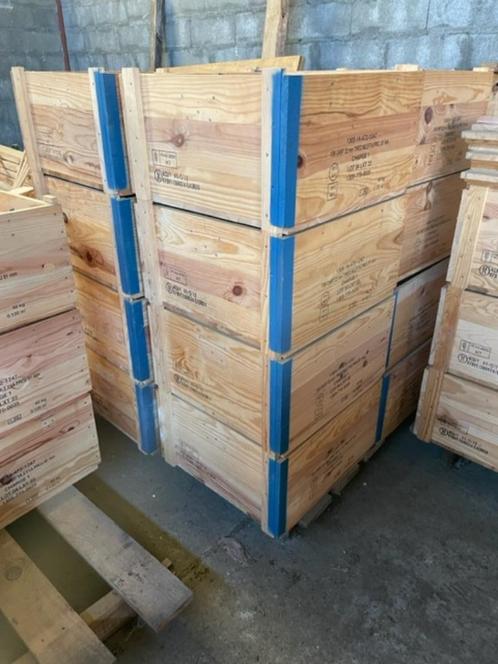 Houten transport kisten Splinternieuw (Groot) Salontafel etc, Huis en Inrichting, Woonaccessoires | Kisten, Nieuw, Minder dan 50 cm