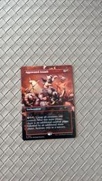 Boosterfresh foil aggravated assault secret lair, Hobby en Vrije tijd, Verzamelkaartspellen | Magic the Gathering, Ophalen of Verzenden