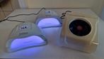 2 nagellampen en afzuiger, Ophalen of Verzenden, Zwart, Handen en Nagels
