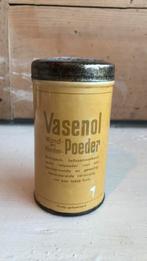 Vintage strooi blik Vasenol poeder, Verzamelen, Blikken, Ophalen of Verzenden