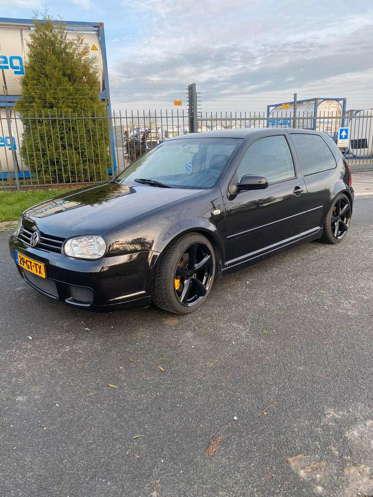 VW Golf 2.8 Vr6, Auto's, Volkswagen, Particulier, Golf, Benzine, Euro 4, G, Hatchback, Handgeschakeld, Origineel Nederlands, Zwart