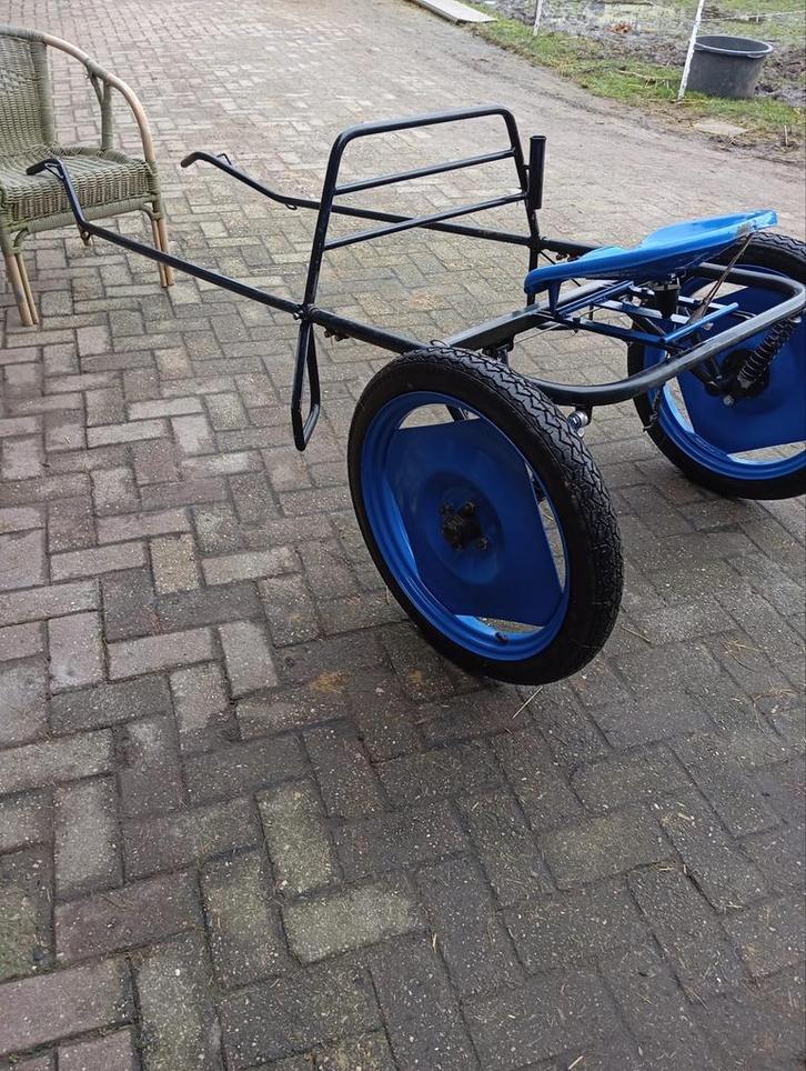 Sulky / Trainingswagen, Dieren en Toebehoren, Paarden en Pony's | Overige Paardenspullen, Gebruikt, Overige soorten, Ophalen