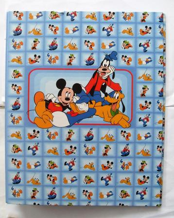 Walt Disney Klapper A-4 Formaat 2 Ringen Mickey Mouse Goofy  beschikbaar voor biedingen
