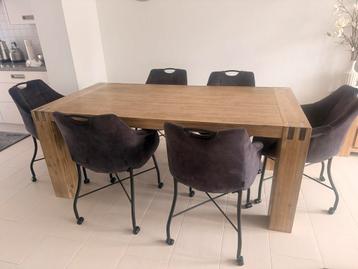 Bassano Tafel 90x190 cm - Robuust & Stijlvol! beschikbaar voor biedingen