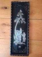 Schilderij met paarlemoer inleg, Antiek en Kunst, Ophalen of Verzenden