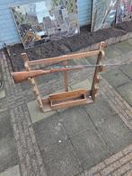 Oud Geweer met Houten Standaard voor 1870, Ophalen of Verzenden