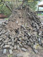 Antraciet Betonklinkers Keiformaat - ca. 40m3, Tuin en Terras, Ophalen, Gebruikt, Klinkers, 10 m² of meer