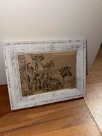 Tekening koeien, Antiek en Kunst, Ophalen of Verzenden