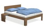 Showroom Auping Auronde 2000 200x200 Walnut 1M Elektrisch, Auping Auronde Elektrisch Smartbase Walnut, Verstelbaar, Overige kleuren