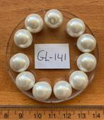 (GL-141) Glasparels 1cm 11 stuks, Hobby en Vrije tijd, Kralen en Sieraden maken, Nieuw, Ophalen of Verzenden