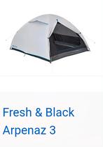Arpenaz 3 FRESH & BLACK, Caravans en Kamperen, Tenten, Ophalen, Gebruikt, Tot en met 3