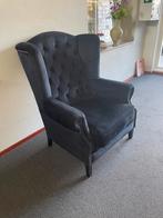 Zwarte Oor Fauteuil - Zo Goed Als Nieuw, Ophalen, Zo goed als nieuw, Stof, 75 tot 100 cm
