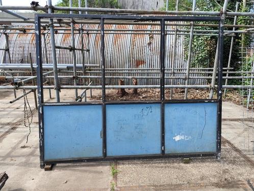 Tuinscherm of windscherm 250x200 gegalvaniseerd, Tuin en Terras, Tuinschermen, Gebruikt, Staal, 150 tot 200 cm, 200 cm of meer