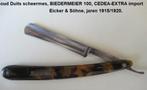 supermooi oud scheermes /klapmes, Biedermeier 100, Ophalen of Verzenden, Gebruikt, Gehele gezicht, Verzorging