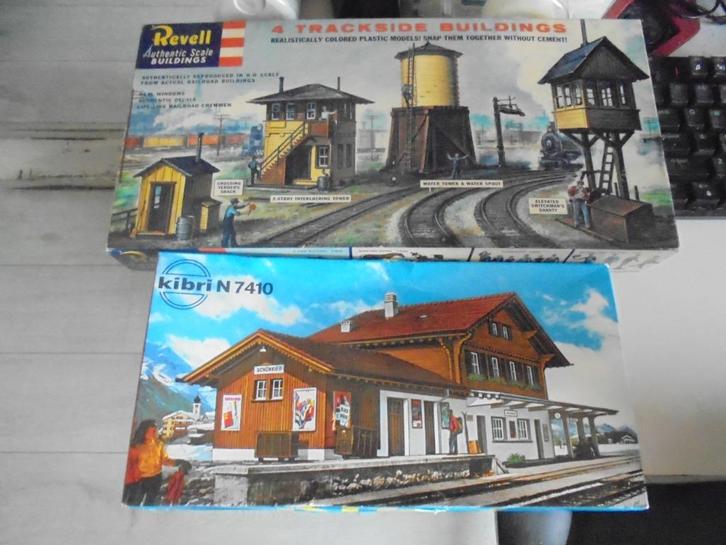 gebouwen ho en N spoor dozen, Hobby en Vrije tijd, Modeltreinen | H0, Nieuw, Brug, Tunnel of Gebouw, Gelijkstroom of Wisselstroom