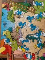 Puzzel 100 stukjes Smurfen, Ophalen of Verzenden, Meer dan 50 stukjes, Zo goed als nieuw, 6 jaar of ouder