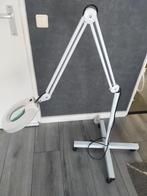 Loeplamp met statief en LED verlichting, Hobby en Vrije tijd, Vergrootglazen, Loepen en Loeplampen, Ophalen of Verzenden, Zo goed als nieuw