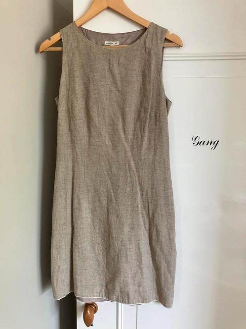 Prachtige linnen jurk (met voering) Josephine & Co maat 36, Kleding | Dames, Jurken, Gedragen, Maat 36 (S), Ophalen of Verzenden
