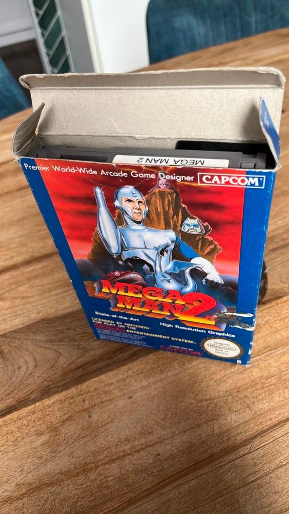 Mega Man 2 - Nintendo NES - Compleet!, Spelcomputers en Games, Games | Nintendo NES, Gebruikt, Platform, 1 speler, Vanaf 7 jaar