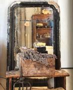 Antieke spiegel  127 hoog 70 breed, Antiek en Kunst, Antiek | Spiegels, Overige vormen, 50 tot 100 cm, 100 tot 150 cm, Ophalen