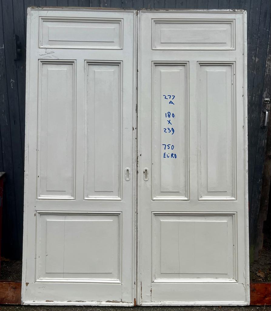 2000 deuren-ramen -glas in loodramen voordeuren, Doe-het-zelf en Verbouw, Deuren en Horren, Gebruikt, Binnendeur, 200 tot 215 cm