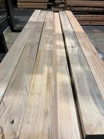 Hardhout–Piquia–palen–regels-onderslagen-balken-planken, Tuin en Terras, Palen, Balken en Planken, Ophalen, Nieuw, Hardhout, 250 cm of meer