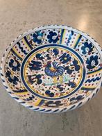 Handgeschilderde schaal, Italiaans, Orvietto dinerware, Huis en Inrichting, Keuken | Servies, Ophalen of Verzenden, Zo goed als nieuw