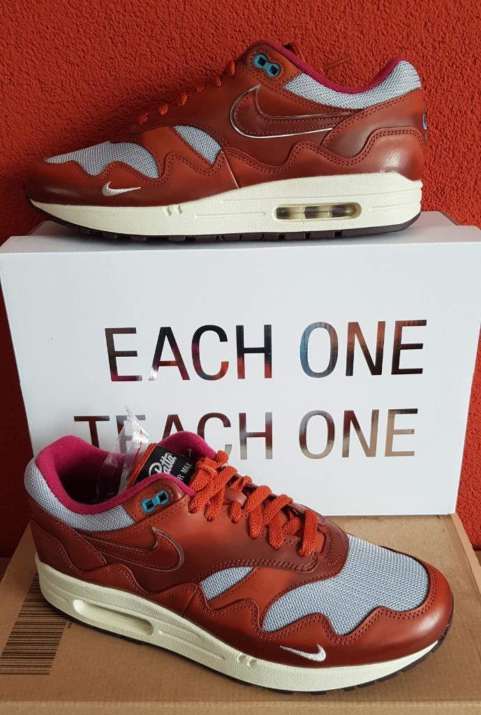 PATTA x NIKE AIR MAX "DARK RUSSETT" (2022) - maat 44 - nieuw, Kleding | Heren, Schoenen, Nieuw, Sneakers of Gympen, Bruin, Ophalen of Verzenden