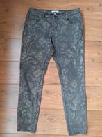 Red Button broek mt 42 met gouden print, Red Button, Ophalen of Verzenden, Zo goed als nieuw, W33 - W36 (confectie 42/44)