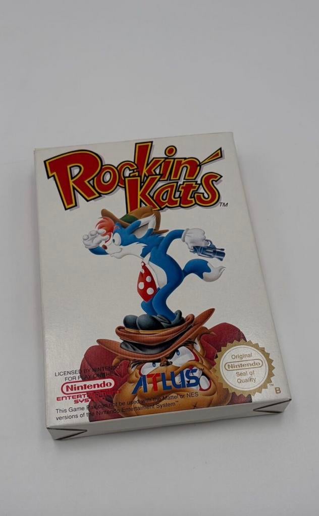 Rockin-Kats Nintendo Nes (FRG), Avontuur en Actie, ., 2 spelers, Ophalen of Verzenden