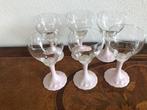6 sherry/port glazen Kristal Hutschenreuther, Verzamelen, Ophalen of Verzenden, Nieuw, Overige typen