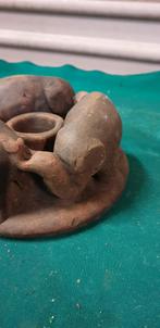 olifanten waxine houder aardewerk, Ophalen of Verzenden, 'T Olde Gre-j, Info@toldegrej.nl, Endepoelstraat 20f Didam