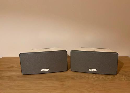 Sonos Play 3 Wit, Gereviseerd, Nieuwstaat, Set, HiFI, Audio, Tv en Foto, Luidsprekers, Zo goed als nieuw, Front, Rear of Stereo speakers