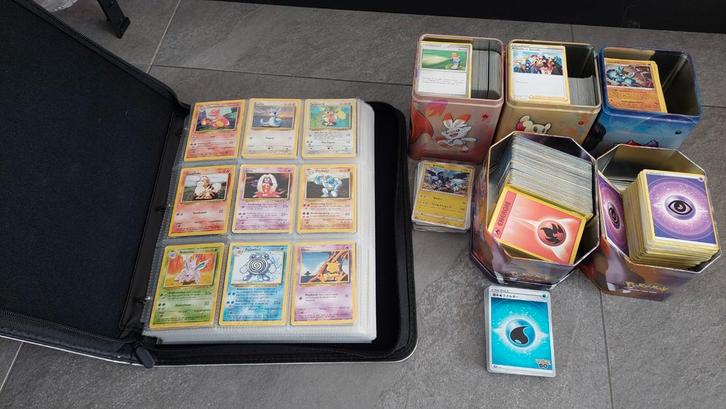pokemon kaarten (bulk) +- 2100 stuks te koop/ruil, Hobby en Vrije tijd, Verzamelkaartspellen | Pokémon, Zo goed als nieuw, Ophalen of Verzenden